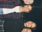 My friends and I in Assis for Festa Junina this year at the University; the flannel is a typical outfit of Festa Junina