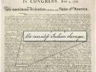 Declaration of Independence calling Native Americans, "Merciless Indian Savages". This wording has not been changed to date.