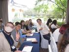 Here is another photo of my friends and I at the Fulbright conference, where we learned new teaching tips