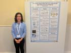 Standing in front of my poster at the research seminar