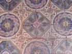 Dreamy floor tiles in a local building here in Catania