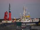 The Humanity 1 is the ship that was allowed to dock in the Catania port, but 35 passengers were left on board