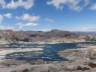 A stunning alpine lake near Lake Tahoe, Califonia