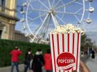 Here is a picture of freshly popped popcorn from the boardwalk in Barcelona, Spain