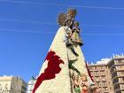 Here is another one of the wooden “fallas” sculptures from the Fallas Festival in Valencia