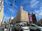 Here is a picture of a building in the city center; kids might visit the city center on the weekends to go for a walk with their friends or to go shopping, or to go out to eat or watch a movie