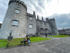 The enormous exterior of Kilkenny Castle