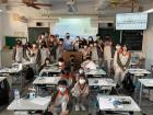 This is the class I presented a cultural exchange for; they were very excited to learn about the U.S.! 