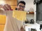 Making fresh pasta from scratch!