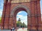 Visited the Arc de Triomf in Barcelona it was built in 1888