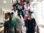 Masopust/Vezys lab with immunology-themed Halloween costumes!