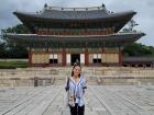 Here I am standing in front of the massive throne room inside the Changgyonggung Palace 