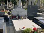 The grave of former French president Jacques Chirac