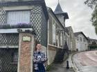 In front of Maurice Ravel's house