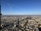 The view from the top of the Montparnasse tower