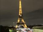The Eiffel Tower by night