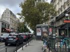 On the Boulevard de Bonne Nouvelle, where my host family lives