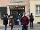 In front of Beethoven's birth house!