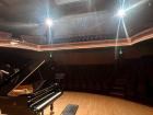 About to perform in the Salle Cortot!