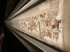 The famed "Tapisserie de Bayeux" (the "Bayeux Tapestry"), in a museum in Normandy