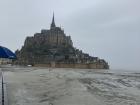 The "Mont Saint-Michel" ("St. Michael's Mount") in Normandy