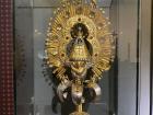 This religious gold figure is an indigenously made structure