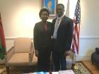 Visiting the Malawi Embassy in Washington D.C. 