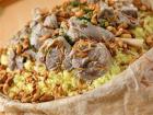 Traditional Jordanian mansaf