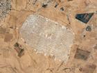 The "Zaatari" refugee camp from up above