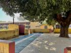 A beautiful outdoor area for Muslim students and teachers to pray in