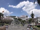 Independence Square in Quito's historic center, where the Presidential Palace is located!