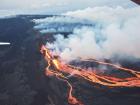 The Mauna Loa volcano on Hawai'i erupted in 2022, producing lava