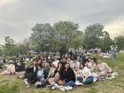 Me and friends at Han River enjoying a picnic!