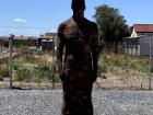 A statue in Langa, a township in Cape Town