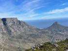 The view of Table Mountain and Lion's Head from Devil's Peak