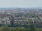 Here is the skyline of Krakow