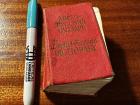 The mini-Russian-English dictionary I found at the market--you can see how small it is next to a regular sharpie pen!