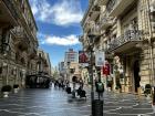 One of the main streets in Baku