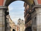 Built in 1617, Plaza Mayor is a major public square in the heart of Madrid