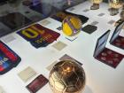 A case displaying the team's iconic achievements