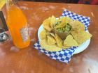 A second view of jarritos with chips 