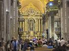 This is the Catedral Metropolitana where the tomb of General San Martín is located