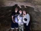My friends and I inside of a cave!