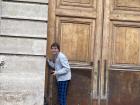 My friend and I visited the doors that were used in the hit Netflix show, "Emily in Paris"