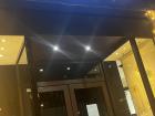 The outside of the chocolate store 