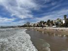 The beach at Sitges