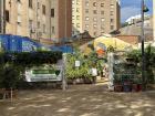 This superblock featured a community garden