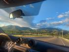 A view of the mountains in the south