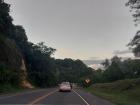 Driving through the protected national park Los Haitises