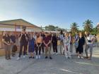 Peace Corps education volunteers in my cohort. PCVs work on tutoring, summer camps and in-classroom activities to help students learn how to read 